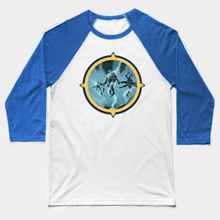 Trickster Temporal Blade Logo Baseball T-Shirt